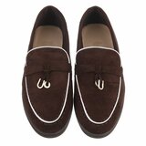 Chaussures basses en daim brun Dulcia_