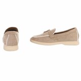 Chaussures basses en daim brun kaki Dulcia_