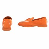 Chaussures basses en daim orange Dulcia_