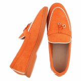 Chaussures basses en daim orange Dulcia_