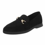 Mocassins en daim noir Elizon_