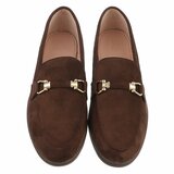 Mocassins en daim marron Elizon_