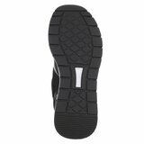 Baskets noires Alegra avec accents fumés_