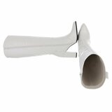 Hoge witte laars Dilara met croco print_