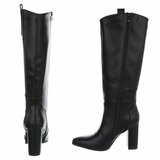 Hoge zwarte laars Dilara _