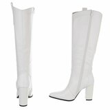 Hoge witte laars Dilara_