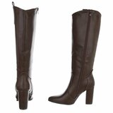 Hoge bruine laars Dilara_