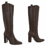 Hoge bruine laars Dilara_