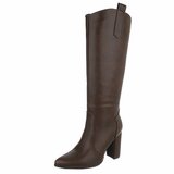 Hoge bruine laars Dilara_