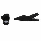 Zwarte suede slingback sandaal Annemie_