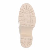 Beige hoge overknee laars Lucia_