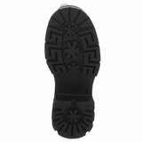 Zwarte overknee laars Cilla  _