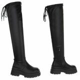 Bottes cuissardes noires pour femmes Deborah _