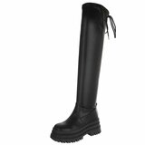 Bottes cuissardes noires pour femmes Deborah _