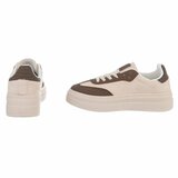 Bruine lage sneaker Stephanie_