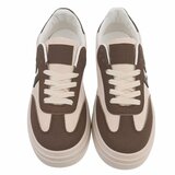 Bruine lage sneaker Stephanie_