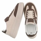 Bruine lage sneaker Stephanie_