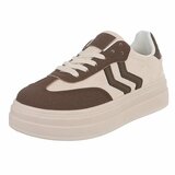 Bruine lage sneaker Stephanie_