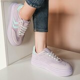 Purperen lage sneaker Stephanie_