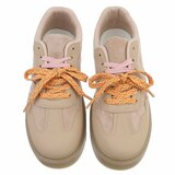 Baskets brunes kaki Lisinka_