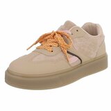 Baskets brunes kaki Lisinka_