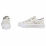 Beige lage sneaker Dorita_