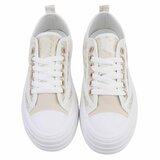 Beige lage sneaker Dorita_