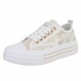 Beige lage sneaker Dorita_