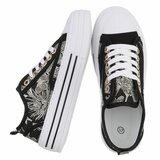 Zwarte lage sneaker Dorita_