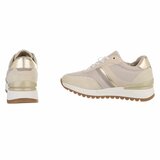 Beige lage sneaker Pera_