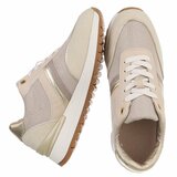Beige lage sneaker Pera_
