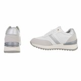 Witte lage sneaker Pera_