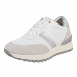 Witte lage sneaker Pera_