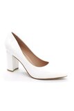 Witte klassieke lak pump Bonna_
