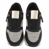 Zwarte lage sneaker Ambar_