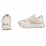 Beige lage sneaker Ambar_