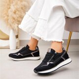 Zwarte lage sneaker Jenara_