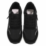 Zwarte lage sneaker Jenara_