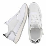 Witte lage sneaker Jenara_