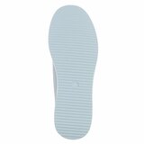 Licht blauwe mocassin Mindy met strikdetail_