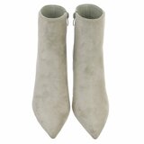 Olijf groene daimen enkellaarsje Adiva_