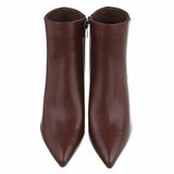 Bordeaux enkellaarsje Cinzia _