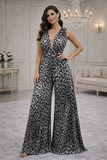 Trendy multy way armloze jumpsuit met sneeuwluipaardprint_