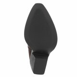 Licht bruin daimen western-biker enkellaarsje Betsie   _