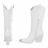 Hoge Westernlaarzen Cerile-wit_