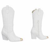 Hoge Westernlaarzen Cerile-wit_