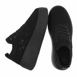 Zwarte lage sneaker Myriam_