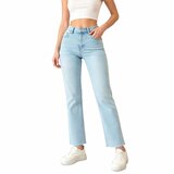 Lichtblauwe straight fit jeans – casual en trendy_