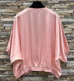 Gilet pourpre en satin  SOLD OUT_