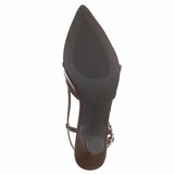 Elegante slingback hakken Charouse met puntneus – bruin_